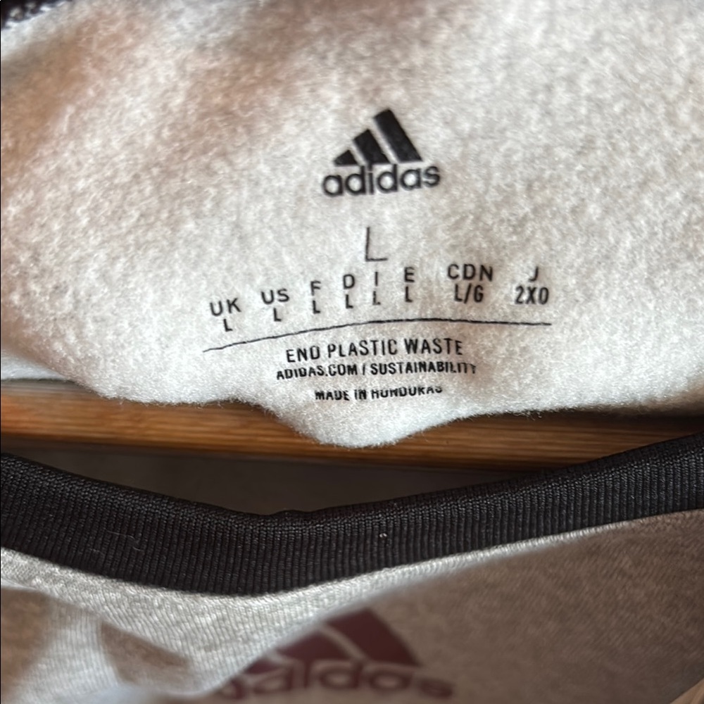 adidas Gray and Black Aggies Sweatshirt - Picture 3 of 4